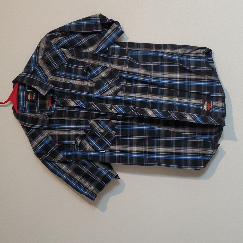 Preowned, M, No Fear, Button Down, short sleeve dress shirt